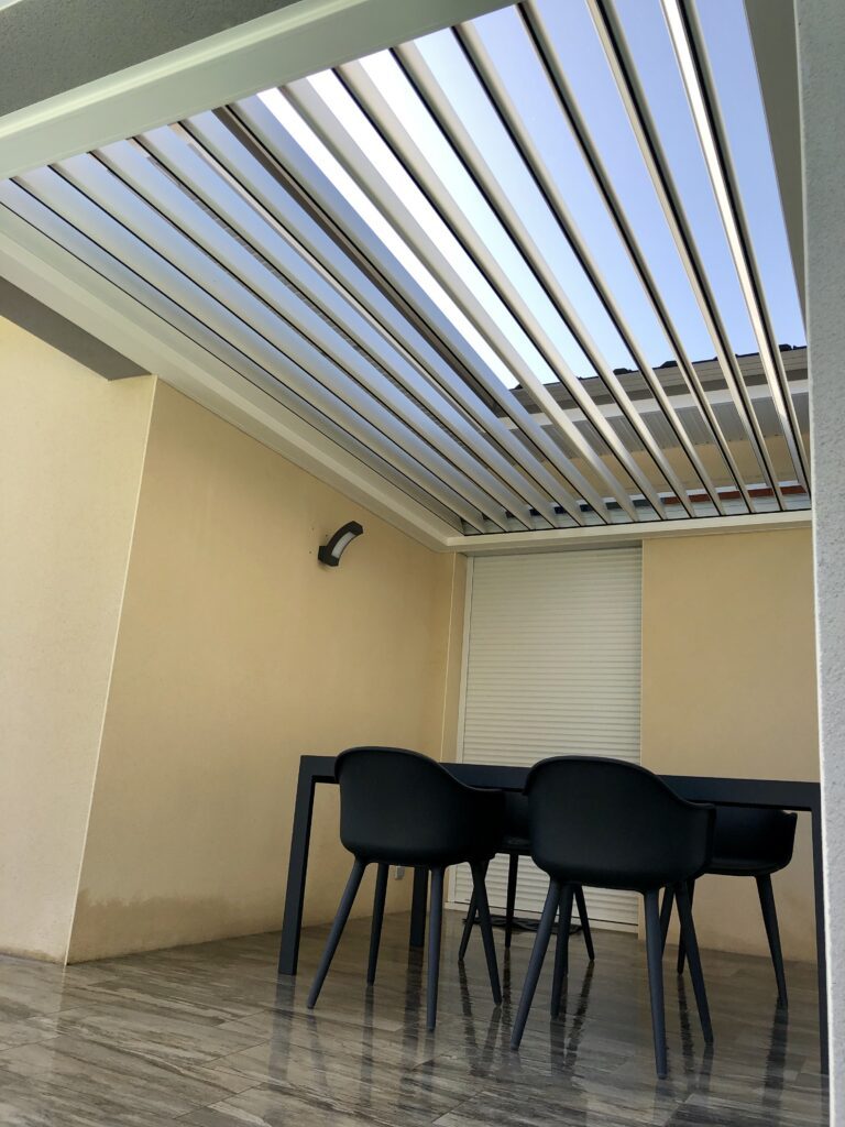 pergola sur terrasse